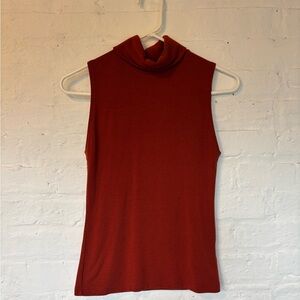 Alice + Olivia Sleeveless Turtleneck Top